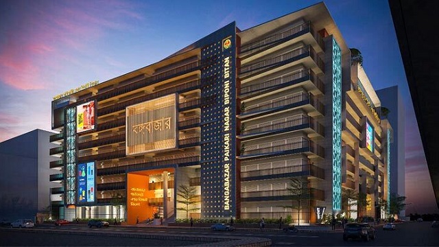 পুড়ে যাওয়া বঙ্গবাজারের স্থানে নির্মিত হবে বঙ্গবাজার পাইকারি নগর বিপণিবিতান। ১০ তলাবিশিষ্ট ভবনের গ্রাউন্ড ফ্লোর ও বেজমেন্ট ছাড়াও থাকবে মোট আটটি ফ্লোর / ছবি- সংগৃহীত